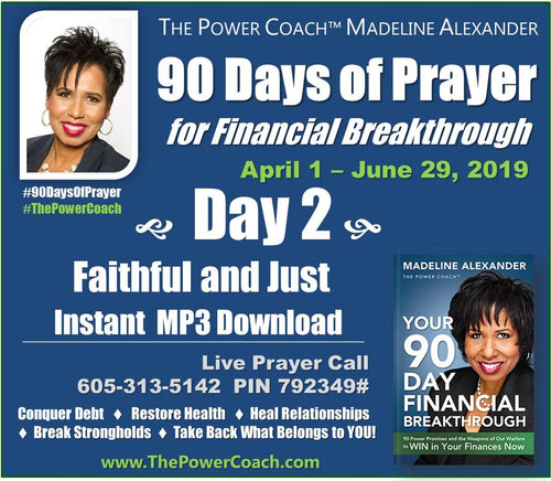 2019: Day 2 - Faithful and Just - 90 Days of Prayer