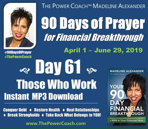 2019: Day 61 - Those Who Work - 90 Days of Prayer
