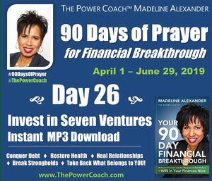 2019: Day 26 - Invest in Seven Ventures - 90 Days of Prayer