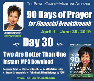 2019: Day 30 - Two Are Better Than One - 90 Days of Prayer
